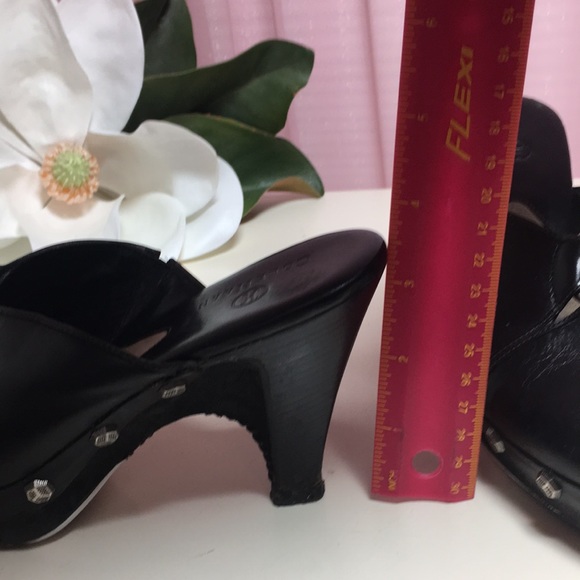 Cole Haan Kenna leather clog black size 6 - Picture 6 of 9